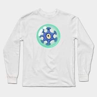 Funny Monster (in the Bubble) Long Sleeve T-Shirt